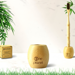 THE FREE BAMBOO TOOTHBRUSH HOLDER