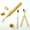 Bamboo toothbrush holder